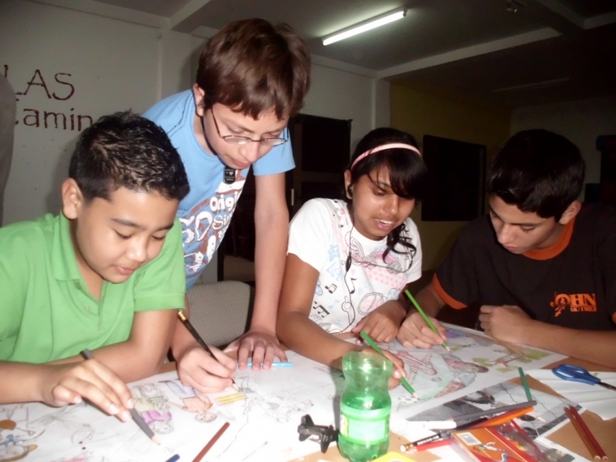 Proceso de Boceto ni&ntilde;as, ni&ntilde;os y adolescentes, Estel&iacute;
