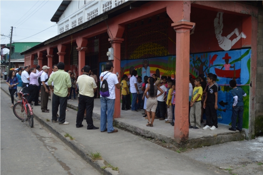 Inauguraci&oacute;n de Mural  El Rama