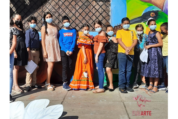 Los colores de la paz.