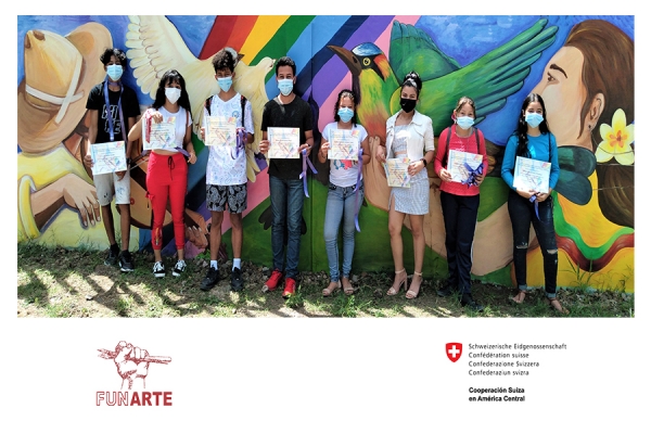 Inauguraci&oacute;n de Mural Cultura y paz.