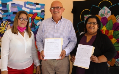 Firma de convenio de colaboraci&oacute;n con el Instituto Nacional de la Cultura- INC