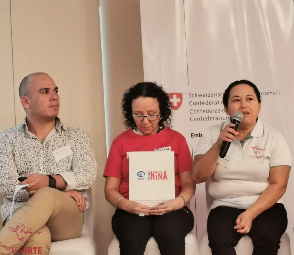 El arte como una metodolog&iacute;a que permite llevar procesos de cambios G&eacute;nero Transformativo en las NNAJ.