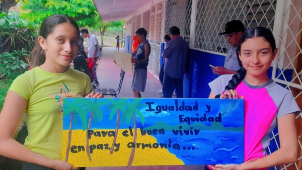 Promotores en La Trinidad, se preparan para presentar su Agenda de Cultura de Paz
